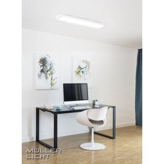 33W Müller-Licht DIM 80cm Deckenleuchte 2200lm Wand- LED Weiß & Memo