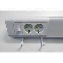 Müller-Licht LED Unterbauleuchte Melo Plug 70cm dico Weiß 15W 1300lm 4000K Schalter & 2 x Steckdose
