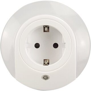 Müller-Licht LED Nachtlicht Sidus Sensor Steckdose 0,4W 20lm extra warmweiß Amber 1500K