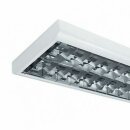 LED Rasterleuchte Profi Line Weiß 2x20W G13 1600lm neutralweiß 4000K