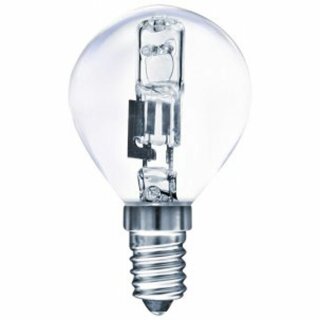 Müller-Licht Halogen Leuchtmittel Tropfen 30W = 37W E14 klar 405lm warmweiß 2900K dimmbar