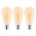 LED Spiral Filament Leuchtmittel Edison Form ST64 2,5W B22 Gold extra warmweiß 2000K