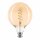 LED Spiral Filament Leuchtmittel Globe G125 2,5W B22 Gold extra warmweiß 2000K