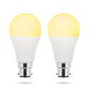 2 x XQ-lite LED Smart Home Leuchtmittel Birnenform 7W B22...