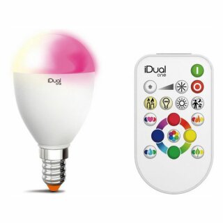 iDual one P45 E14 5,3W= 35W 400lm Moodlight iDual System kompatibel dimmbar