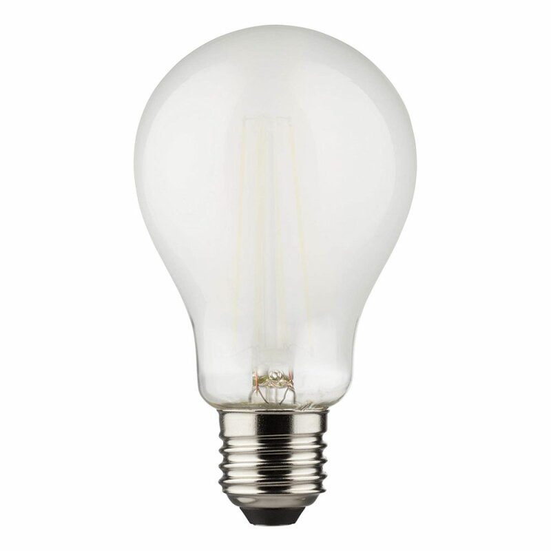 INCANTO E27 LED Filament Birne matt = 75W 4000K Glühbirne Lampe A67-8W 