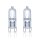 2 x Philips G9 Halogen Stiftsockellampe 230V 60W klar Halogenlampe Stiftsockel Brilliant