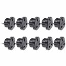 10 x Adapter UK zu DE / GB zu EU / England auf...