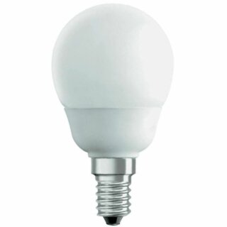 Osram Duluxstar Mini Ball ESL 7W = 40W E14 2500K matt 360lm warmweiß 2500K