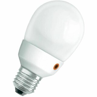 Osram Dulux Superstar Sensor Mini Ball ESL 11W = 53W E27 matt 630lm warmweiß 2500K
