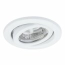 3 x Nice Price Einbaustrahler Einbauleuchte Weiß schwenkbar 3 x 9W GU10 230V Sparlampe