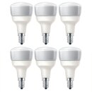 6 x Philips Energiespar Reflektor R50 7W = 25W E14...