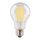 10 x LED Filament Leuchtmittel Birnenform A60 7W = 60W E27 klar 806lm warmweiß 2700K Retro HD Ra>90