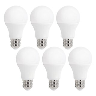 6 x LED Leuchtmittel Birnenform A60 17W = 140W E27 matt 2400lm warmweiß 2700K 300°