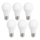 6 x LED Leuchtmittel Birnenform A60 17W = 140W E27 matt...