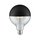 Paulmann LED Filament Globe G125 5W ~ 40W E27 warmweiß 2700K Kopfspiegel Schwarz matt DIMMBAR