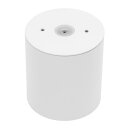 Spectrum Aufbauleuchte Außenleuchte Chloe rund Weiß matt IP65 max. 30W GU10 wasserdicht