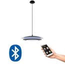 Eglo Smart LED Pendelleuchte Crosslink schwarz 27W 3400lm...