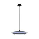 Eglo Smart LED Pendelleuchte Crosslink schwarz 27W 3400lm...