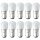 10 x LED Leuchtmittel Röhre T23 2W B15d matt warmweiß 3000K Nähmaschine 230V