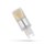 Spectrum LED Premium Leuchtmittel Stiftsockel Lampe 4W = 36W G9 klar 420lm 830 warmweiß 3000K 270°