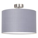 Brilliant Deckenleuchte Claire chrom/grau IP20 max. 60W...