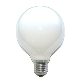 1 x Globe Glühbirne 60W E27 OPAL G95 95mm Globelampe 60 Watt Glühlampe Glühbirnen Glühlampen