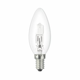 Sylvania Halogen Leuchtmittel Classic Kerze 28W = 37W E14 klar 370lm warmweiß 2800K dimmbar