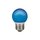 Sylvania LED Leuchtmittel Tropfenform IP44 0,5W 70lm E27 Blau