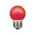 Sylvania LED Leuchtmittel ToLEDo Tropfen IP44 0,5W 70lm E27 Rot