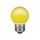 Sylvania LED Leuchtmittel ToLEDo Tropfen IP44 0,5W 70lm E27 Gelb