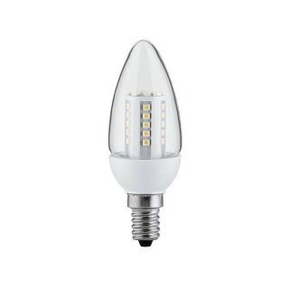 Paulmann LED Leuchtmittel Kerze 3W E14 klar Corn warmweiß 3000K