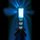 2 x LED Roadside Flare Warnlicht warning light mit Batterie Blau