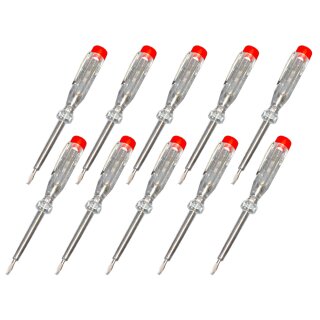 10 x Phasenprüfer 60mm Spannungsprüfer Prüfer Spannungstester 100-250V