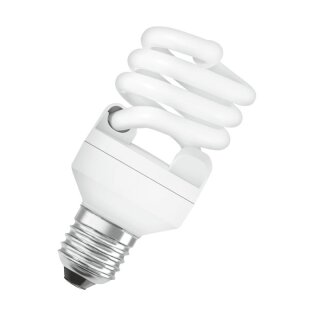 Osram Energiesparlampe Dulux Mini Twist 11W = 55W E27 660lm Cool white Neutralweiß 4000K Duluxstar