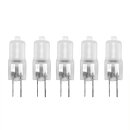 5 x G4 Halogen Stiftsockellampe 5W 12V matt Halogenlampe warmweiß dimmbar