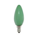 Glühbirne Kerze 25W GRÜN E14 Glühlampen...