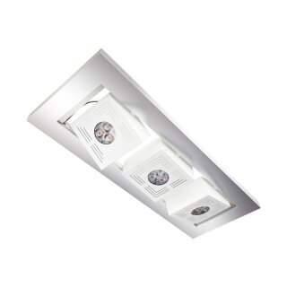 Osram LED Deckenleuchte Tresol Cube Trio Ceiling mit 3 LED-Leuchten weiß 73238