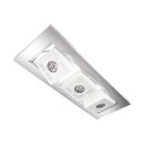 Osram LED Deckenleuchte Tresol Cube Trio Ceiling mit 3...