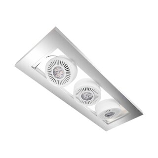 Osram LED Deckenleuchte Tresol Trio Ceiling mit 3 LED-Leuchten weiß 73237