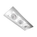 Osram LED Deckenleuchte Tresol Trio Ceiling mit 3 LED-Leuchten weiß 73237