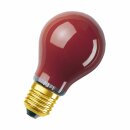 Osram Glühbirne 11W ROT E27 11 Watt Glühlampe...