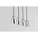 Nordlux LED Pendelleuchte Nexus 10 4-flammig Chrom IP20 4 x 8W GU10 330lm warmweiß 2700K