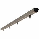 Nordlux Leuchtenschiene Pendelleuchte Monte 4er-Anschluss 113cm IP20 Eisen matt