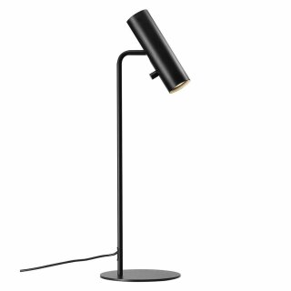Nordlux Tischleuchte Mib 6 schwarz 1 x GU10 drehbar mit Schalter ohne Leuchtmittel