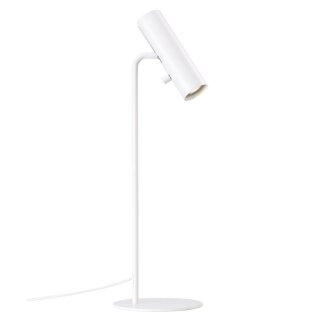 Nordlux LED Tischleuchte Mib 6 weiß 5W = 50W GU10 warmweiß drehbar mit Schalter