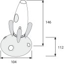 Osram Orbis LED-Nachtlicht mit Taschenlampenfunktion im Raketen-Design 46620