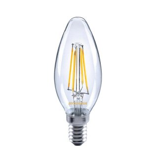 Sylvania Leuchtmittel Retro Kerze 4W = 40W E14 klar 420lm warmweiß 2700K