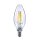 Sylvania Leuchtmittel Retro Kerze 4W = 40W E14 klar 420lm warmweiß 2700K