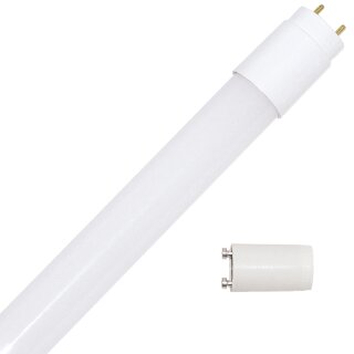 LED Leuchtmittel T8 Röhre 60cm 9W G13 900lm 840 neutralweiß 4000K inklusive Starter